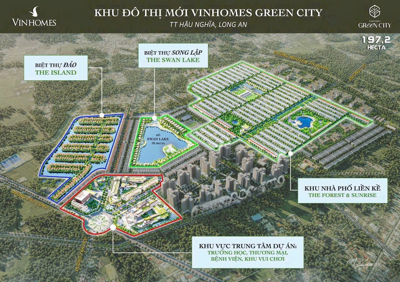 Mặt bằng Vinhomes Green City