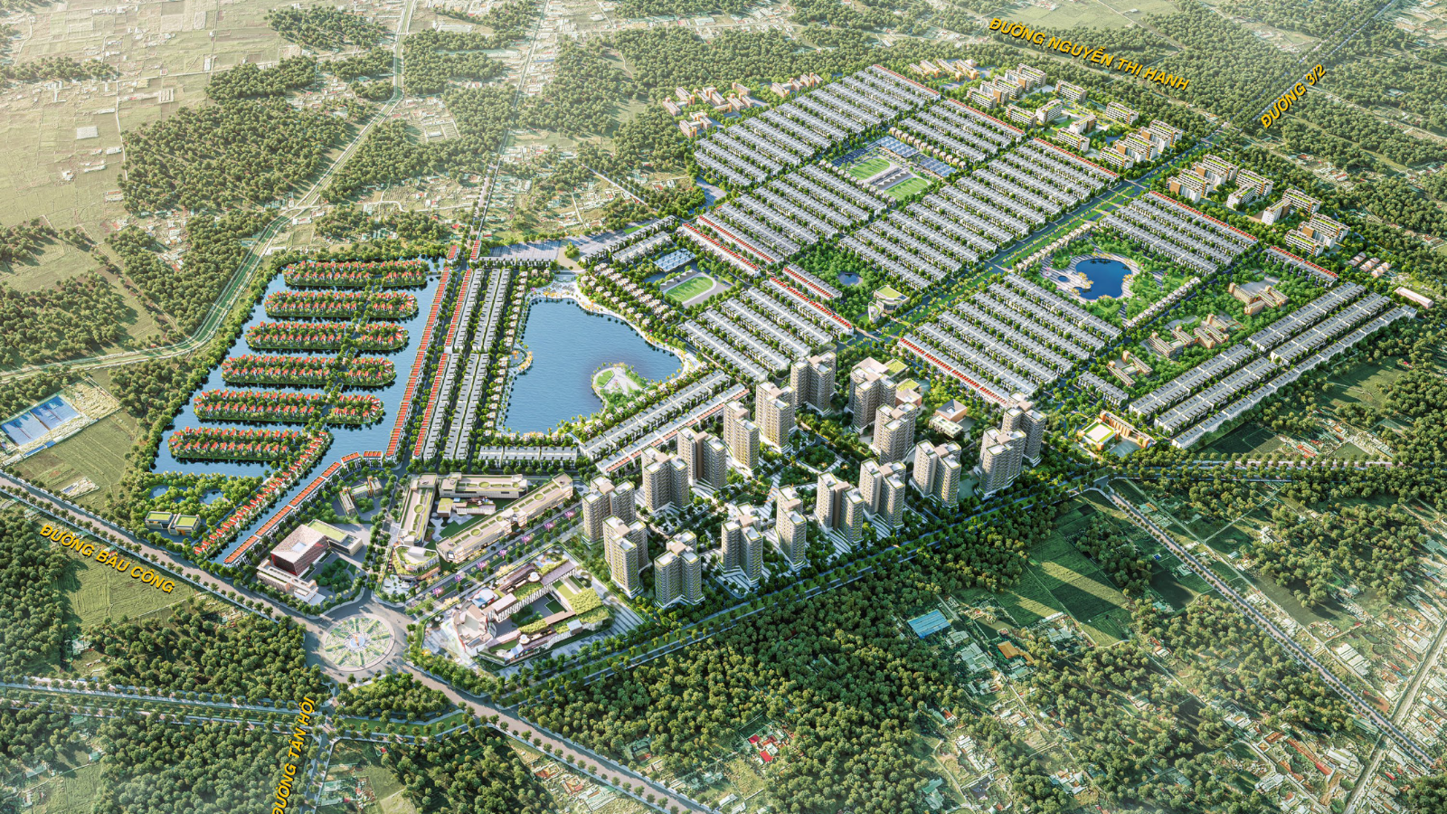 Phối cảnh Vinhomes Green City